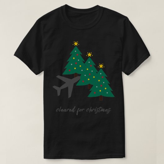 Vervaardigd voor kerstpiloten t-shirt (Design voorkant)