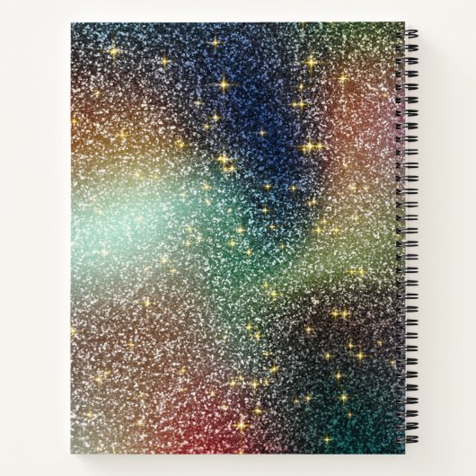 Vervaardigde creaties: Custom 8.5" x 11" merk Notitieboek (Achterkant)