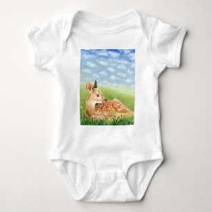 Vervagen in de Grass Illustratie Romper