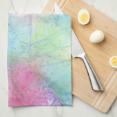 Vervagen in meerdere kleuren theedoek (Quarter Fold)