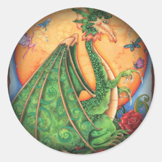 Vervagen naar zwarte ronde stickers