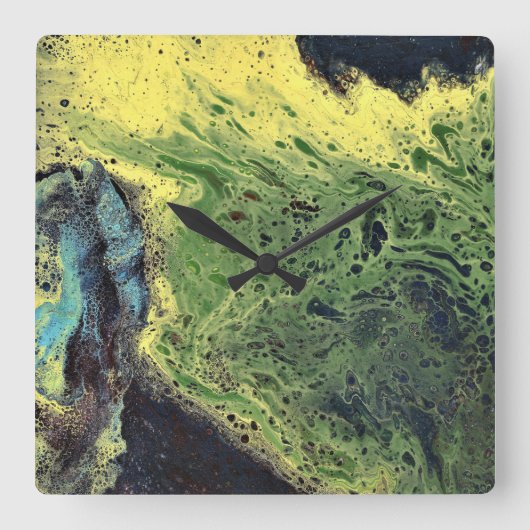 Vervagen weg 1 Abstracte klok (Voorkant)