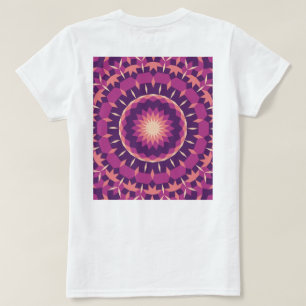 Vervagend patroon t-shirt