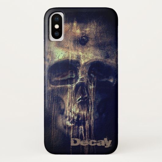 Verval Apple iPhone X, amper drie telefoonhoesje Case-Mate iPhone Case (Achterkant)