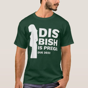 Vervaldatum 2022 Zwangerschap Aankondiging Shirt v