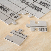 Vervaldatum  bibliotheek legpuzzel (Zijkant)