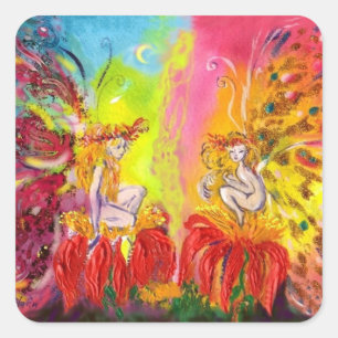 VERVALSINGEN VAN DE DAWN VIERKANTE STICKER