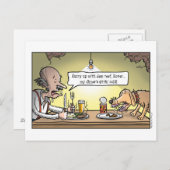 Vervalste teef! briefkaart (Voorkant / Achterkant)