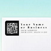 Vervang uw eigen QR-code | Modern Etiket