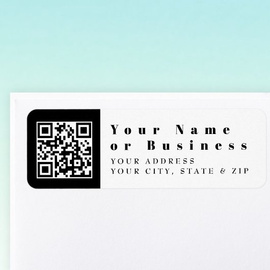 Vervang uw eigen QR-code | Modern Etiket