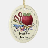 Vervangende Docent Ornament (Rechts)