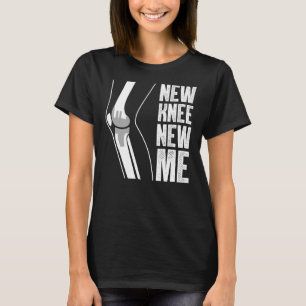 Vervanging van een knie voor mannen na chirurgisch t-shirt