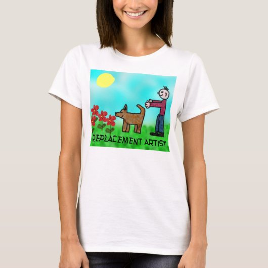 Vervangingsartiest T-shirt (Voorkant)