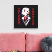 Vervangingschirurg - aambediende canvas afdruk (Insitu (Woonkamer))