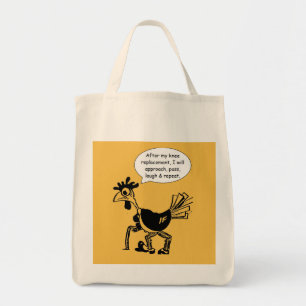 Vervangingsoperatie voor knieën - Fun Quote Tote Bag