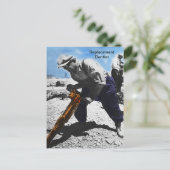 Vervangingssterst Briefkaart (Staand voorkant)