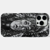 Vervederde Indiase meisje krijger Case-Mate iPhone Case (Achterkant (horizontaal))