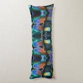 Vervederde Rust: Vogels Ontwerp Lichaamskussen (Achterkant (Verticaal))