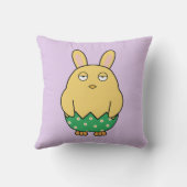 Verveelde Bunny Chick 02 Kussen (Achterkant)