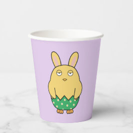 Verveelde Bunny Chick 02 Papieren Bekers