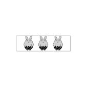 Verveelde Bunny Chick 03 Zelfinktende Stempel (Design)
