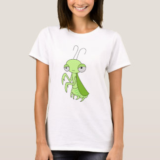 Vervelde bidsprinkhaan vrouwen shirt
