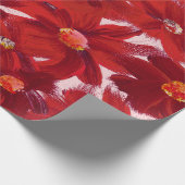 Verven bloemen om het even welke kleur cadeaupapier (Hoek)