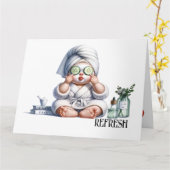 VERVERSEN KAART (Gele Bloem)