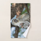 Vervet Monkey African Wildlife Photo (Serviette à main)