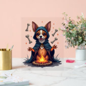 Vervloekte Chihuahua Ritual Dog Acryl Bord (Huwelijk)