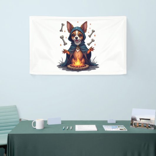 Vervloekte Chihuahua Ritual Dog Spandoek (Beurs)