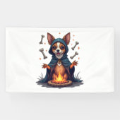 Vervloekte Chihuahua Ritual Dog Spandoek (Horizontaal)