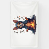 Vervloekte Chihuahua Ritual Dog Spandoek (Verticaal)