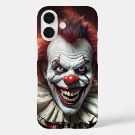 Vervloekte clown jacht die je bedekt iPhone 16 hoesje
