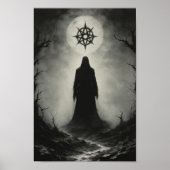 Vervloekte demon geest voor zijn Koning Symbool Poster (Voorkant)