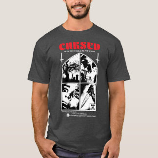 Vervloekte Horror Horror Slasher Metal Giallo Shir T-shirt