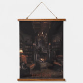 Vervloekte volumes hangend wandkleed (Voorkant)