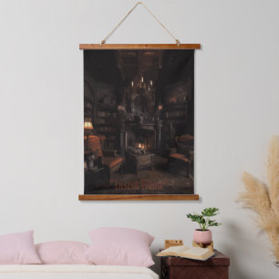 Vervloekte volumes hangend wandkleed