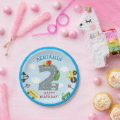 Vervoer 2e verjaardag Bord van de partij bij het j (Feest)