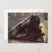  vervoer, bergtrein briefkaart (Voorkant / Achterkant)