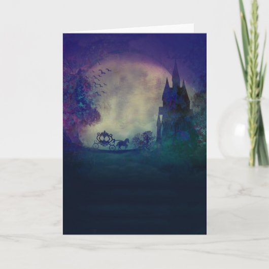 Vervoer bij zonsondergang kaart (Voorkant)