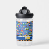 Vervoer Blauwe Waterfles (Voorkant)