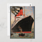  vervoer, cruiseschepen briefkaart (Voorkant / Achterkant)