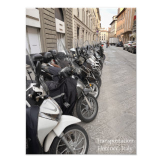Vervoer, Florence, Italië Foto Afdruk