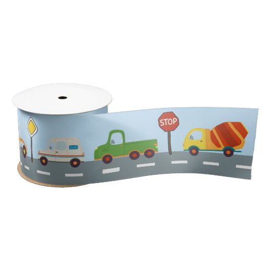 Vervoer Hand getrokken auto's Verjaardag Lint (Spoel)
