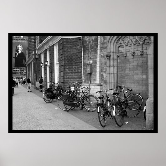 Vervoer in Amsterdam Poster (Voorkant)