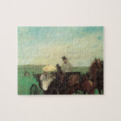 Vervoer in de Reizen door Edgar Degas, kunst Legpuzzel (Horizontaal)