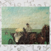 Vervoer in de Reizen door Edgar Degas, kunst Legpuzzel