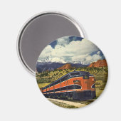  vervoer in het Amerikaanse westen, trein 158 Magneet (Voorkant / Achterkant)