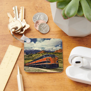  vervoer in het Amerikaanse westen, trein 158 Sleutelhanger